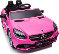 Makina elektrike për kalama Mercedes Milly Mally SLC, 2 motorë, 3 marshe, rozë
