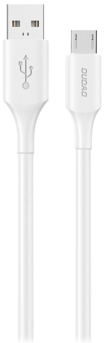 USB кабел Dudao L2SM USB A во Micro USB, 6A, 1.2m, бел