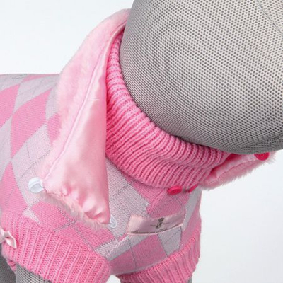 Pulovër për qen Trixie Princess, 21 cm, rozë