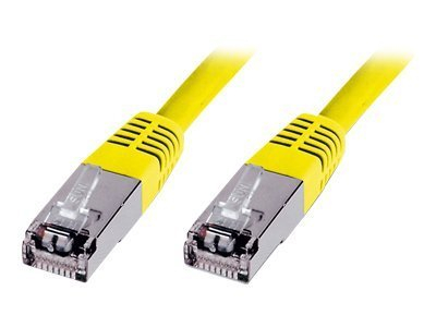 Kabëll rrjeti Digitus CAT 5e SF UTP, patch cord, i verdhë