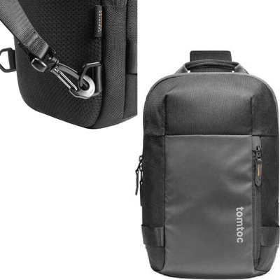 Çantë shpine anësore Tomtoc Navigator T24, 7L, për laptop 14\", e zezë