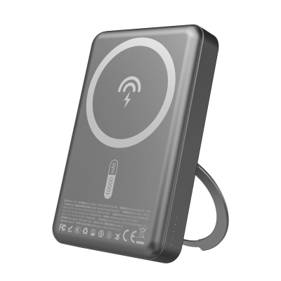 Power bank Dudao K28, 10000mAh, 22.5W PD MagSafe, gri