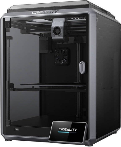 Printer 3D Creality K1, 600mm/s, ekran 4.3" me prekje, gri