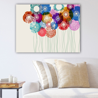 Pikturë muri HomeMarkt Gobi HM4776, kanavacë, 100x70cm, shumëngjyrëshe