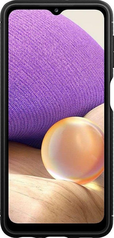 Mbulesë telefoni Spigen Rugged Armor për Samsung Galaxy A32 5G, prej TPU, e zezë