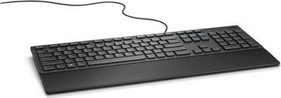 Tastierë Dell Keyboard, me kabllo, Nordic, e zezë