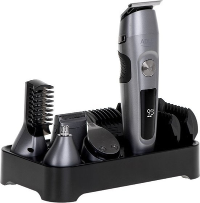 Set mirëmbajtjeje 6 në 1 Adler AD 2944, ekran LCD, bazë karikimi, i zi