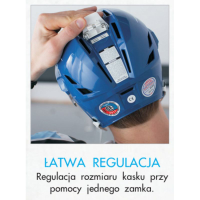 Helmetë hokeji Mission Inhaler Sr 1040337, guaskë dy pjesëshe, ajrosje e lartë