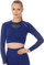 Bluzë sportive për femra Brubeck LC10020, XL, e kaltër e errët