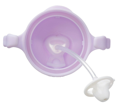 Gotë trajnimi b.box, 240 ml, me pipëz, vjollcë grape
