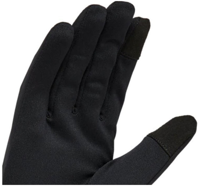 Doreza termike Asics Thermal Gloves 3013A424-002, poliester, për vrapim, të zeza