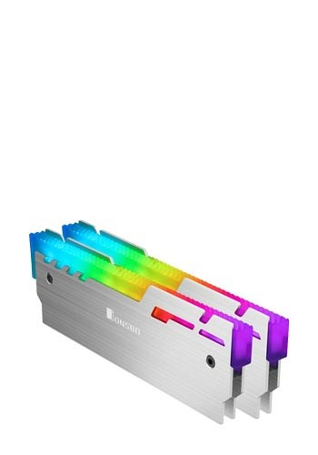 Ftohës RAM Jonsbo NC-3, 2x ARGB, 3-pin 5V, argjendtë