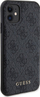 Заштитен сет Guess 4G Metal Logo за iPhone 11 6.1", надворешна батерија 5000mAh, црн