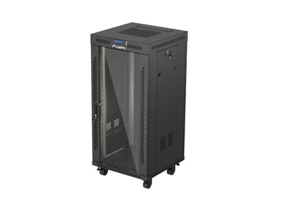 Kabinet rack Lanberg FF01-6624-12BL, 24U, 19", i zi