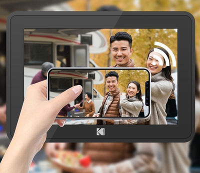 Kuadër digjital Kodak RCF106, ekran 10\" HD LED, WiFi, i zi