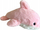 Lodër pelushi Beppe Little Dolphin, 19cm, rozë