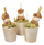 Shkopinj bambuje për fingerfood Verlo Medium, 9cm, set 100 copë, natyrale