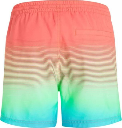 Shorce noti O'Neill Jack Cali Gradient 15", për burra, thahet shpejt, koral jeshil