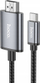 Kabllo video Hoco UA27, USB C në HDMI, 2m, gri