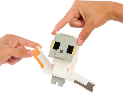 Figura lojë Minecraft Flippin Figs Creeper Charged Creep, 2 në 1, 9.5 cm, me stil pixel