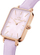 Ora Daniel Wellington Quadro Lavender Mop, 20mm, DW00100637, ngjyrë vjollcë
