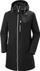 Pallto e gjatë për goca Helly Hansen Belfast, HELLY TECH Protection, me kapuç, e zezë