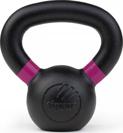 Kettlebell tiguar Raw V2, 4kg, gize, i zi