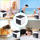 Freskues ajri DA182 Mini Air Cooler, portativ me USB, me dritë LED, i bardhë