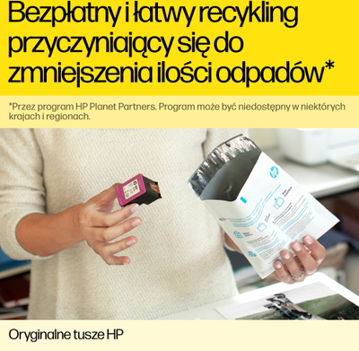 Patrona boje HP 937, origjinal, e verdhë
