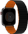 Byzylyk për Apple Watch JCPal FlexForm, 38/40/41mm, silikon, zi/portokalli
