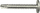 Vidë vetëshpuese montimi UN, 4.2×19 mm, RAL 9006, gri metalike