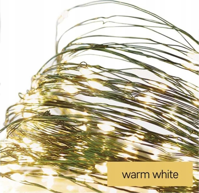 Dritë dekorative LED EMOS Nano, 4 m, 40 LED, e bardhë e ngrohtë