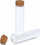 Set kavanozash për erëza Zeller Spice, 6 copa, qelq 55 ml, transparente me të zezë