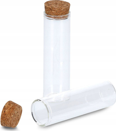 Set kavanozash për erëza Zeller Spice, 6 copa, qelq 55 ml, transparente me të zezë