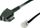 Adapter telefoni Wentronic Goobay 50940, TAE-F në RJ-11, 10 m, i zi