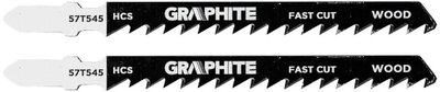 Tehe për sharrë elektrike GRAPHITE HCS, 100 mm, 6 TPI, set me 2 copë