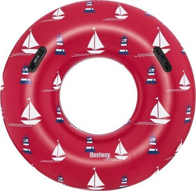 Rreth noti Bestway Float'n Fashion, 119 cm, me doreza, i kuq