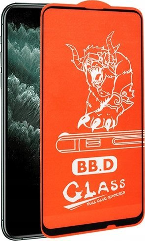Xham mbrojtës telefoni BB.D Glass, tempered, full glue, i zi