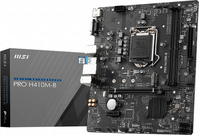 Pllakë amë MSI PRO H410M-B