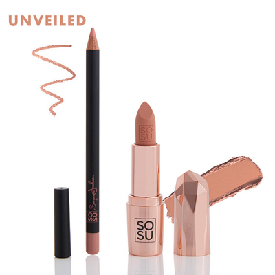 Set për buzë Buzëkuq 3.5 g + Laps për buzë 1.35 g Let Them Talk SOSU Cosmetics