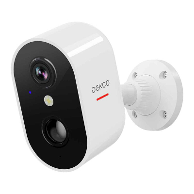 Kamerë sigurie e jashtme DEKCO DC6L, 3MP, IP65, e bardhë