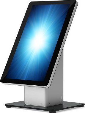 Qëndrues monitori Elotouch E514693, për 15" deri 22", çelik inox, zi argjendtë
