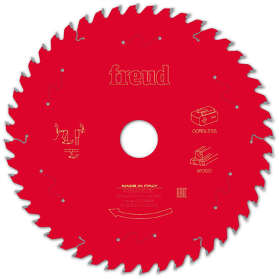 Teh sharre rrethore Freud F03FS10071, 216mm, 48 dhëmbë, metalik