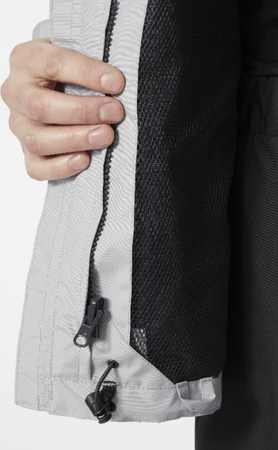 Xhaketë Helly Hansen Manchester 2.0, që s’e kap uji, me kapuç, gri Grey Fog, 3XL