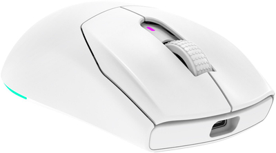 Maus gaming Rampage PROTE M5 PRO, pa kabllo, 26000 DPI, RGB, i bardhë