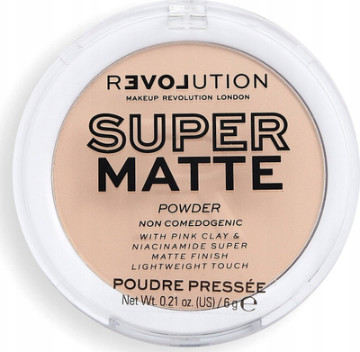 Korrektor pudër Makeup Revolution Vanilla Super Matte, 6g