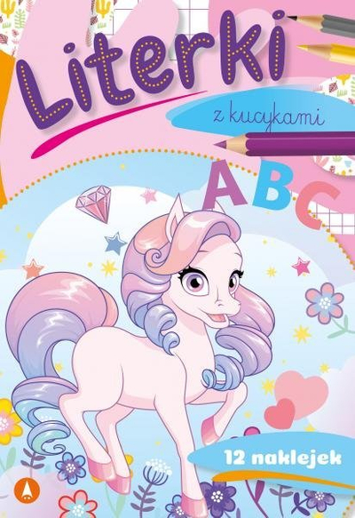 Fletore mësimi me shkronja Letters With Little Ponies, me ngjyra