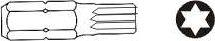 Çelës JONNESWAY TORX T45x30 mm, 10 mm (D130T45)
