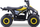Quad elektrik Highper, motor brushless 1000W, 35 km/h, i verdhë