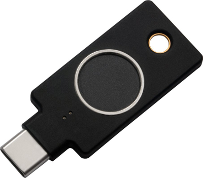 Çelës sigurie Yubico YubiKey C Bio, USB C, me shenjë gishti, i zi